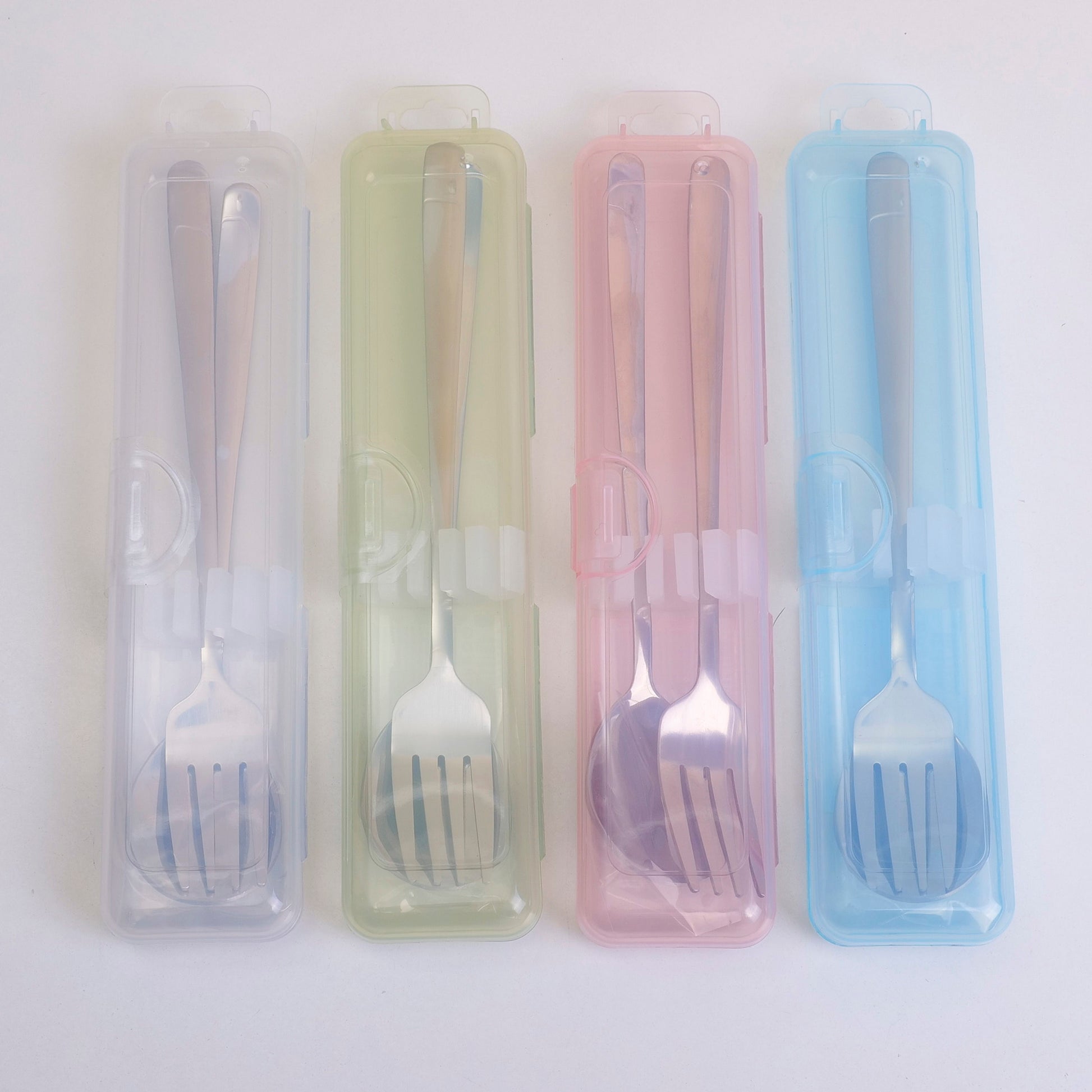 SET DE CUBIERTOS PORTABLE - TENEDOR & CUCHARA