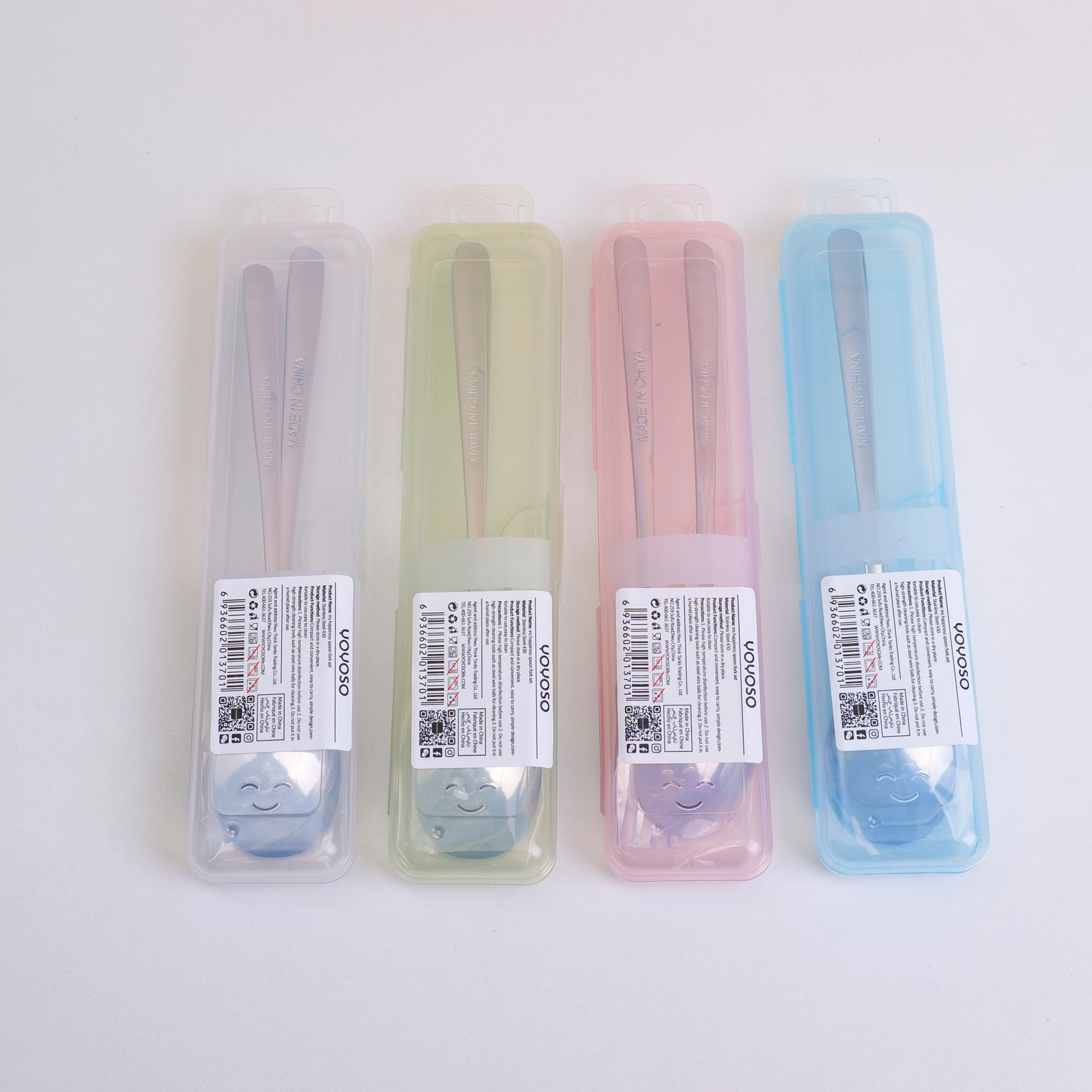 SET DE CUBIERTOS PORTABLE - TENEDOR & CUCHARA