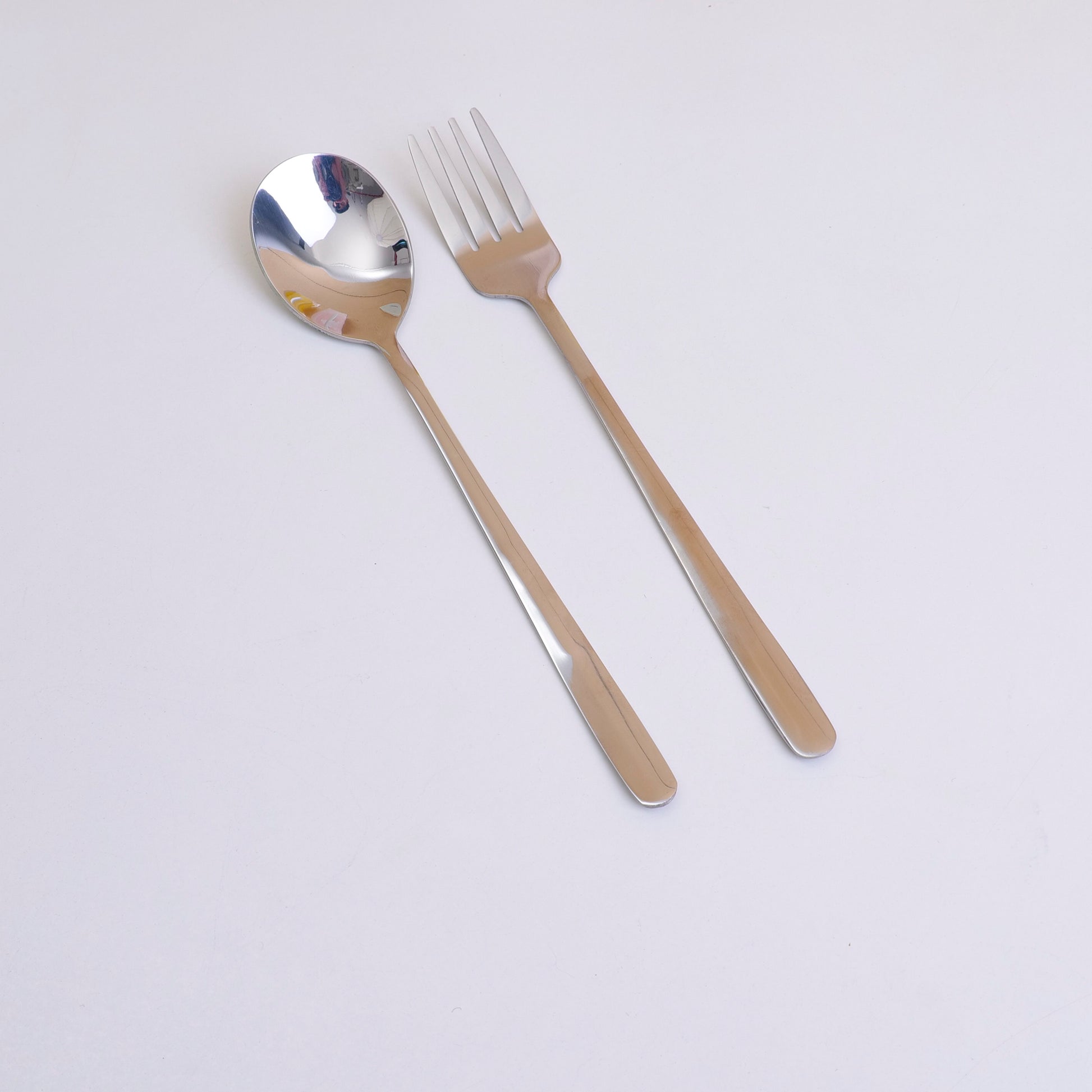 SET DE CUBIERTOS PORTABLE - TENEDOR Y CUCHARA