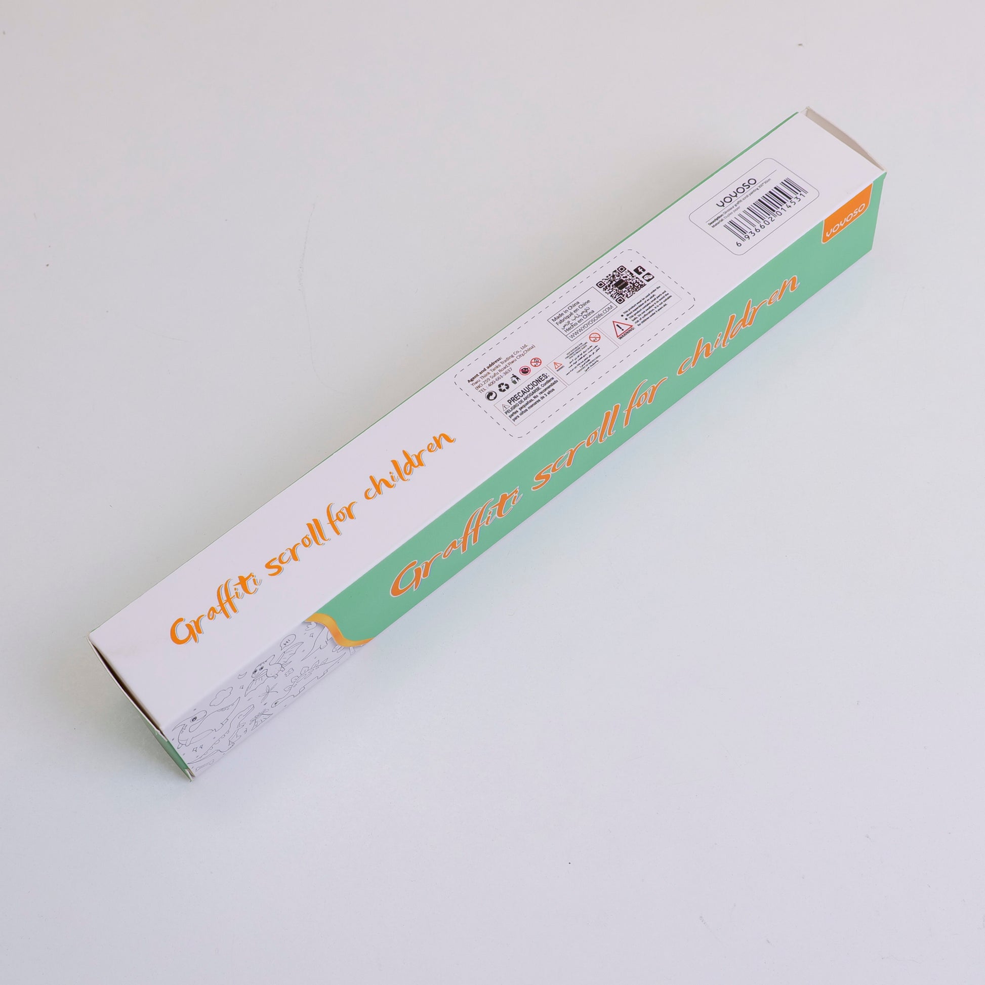 ROLLO DE PAPEL PARA DIBUJAR - DINOSAURIO 300X30CM