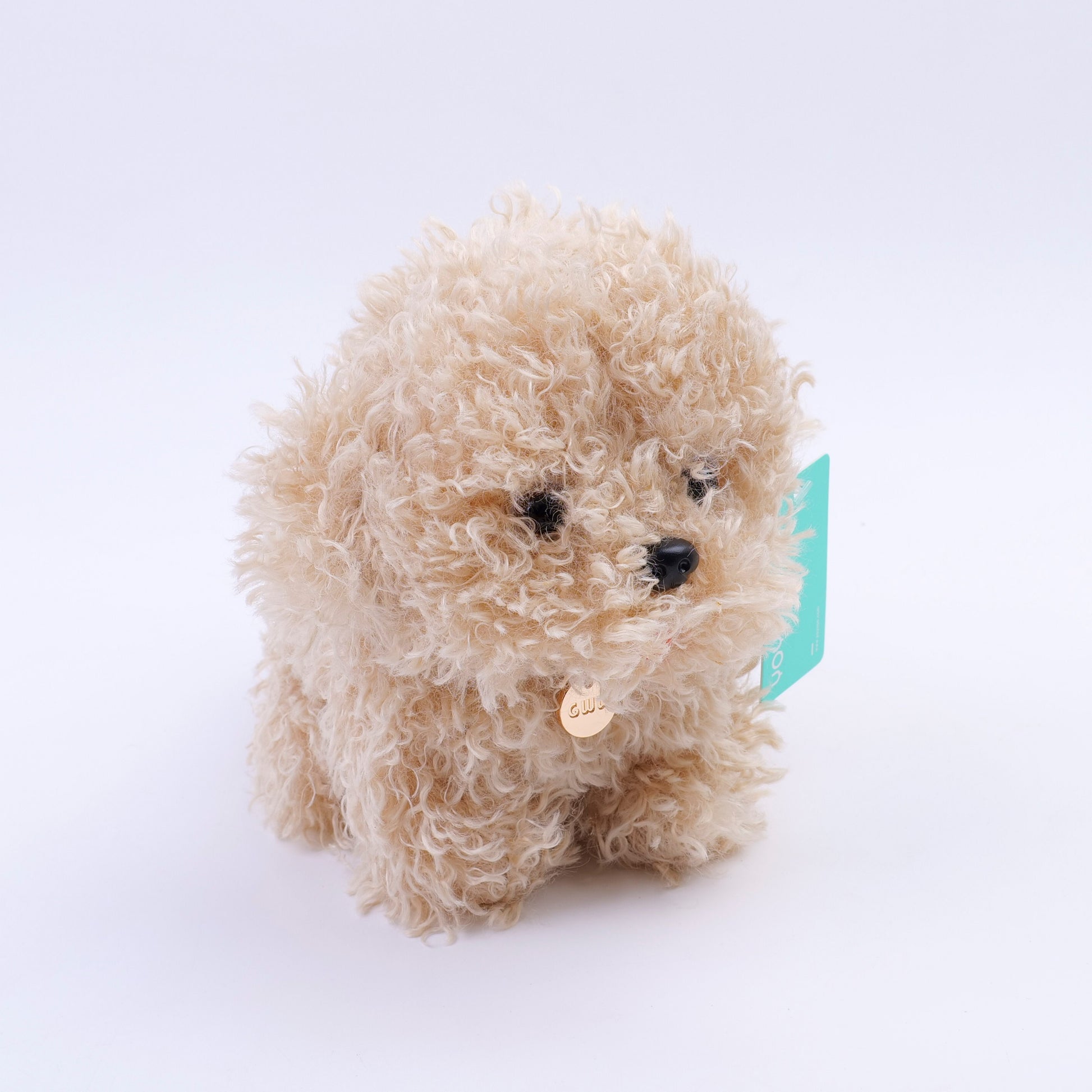 PELUCHE - PERRITO KHAKI 20CM