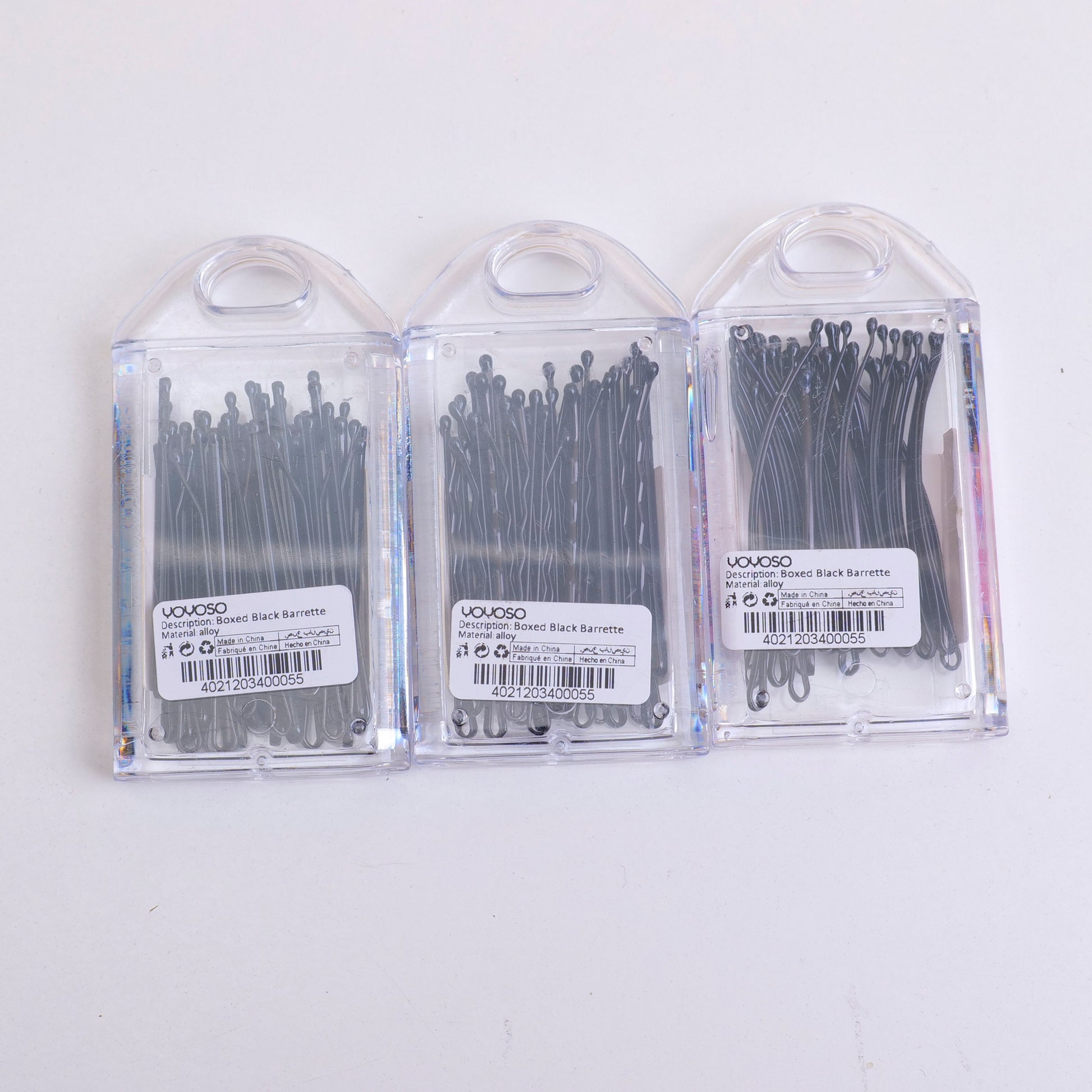 CAJA DE PINS PARA EL PELO