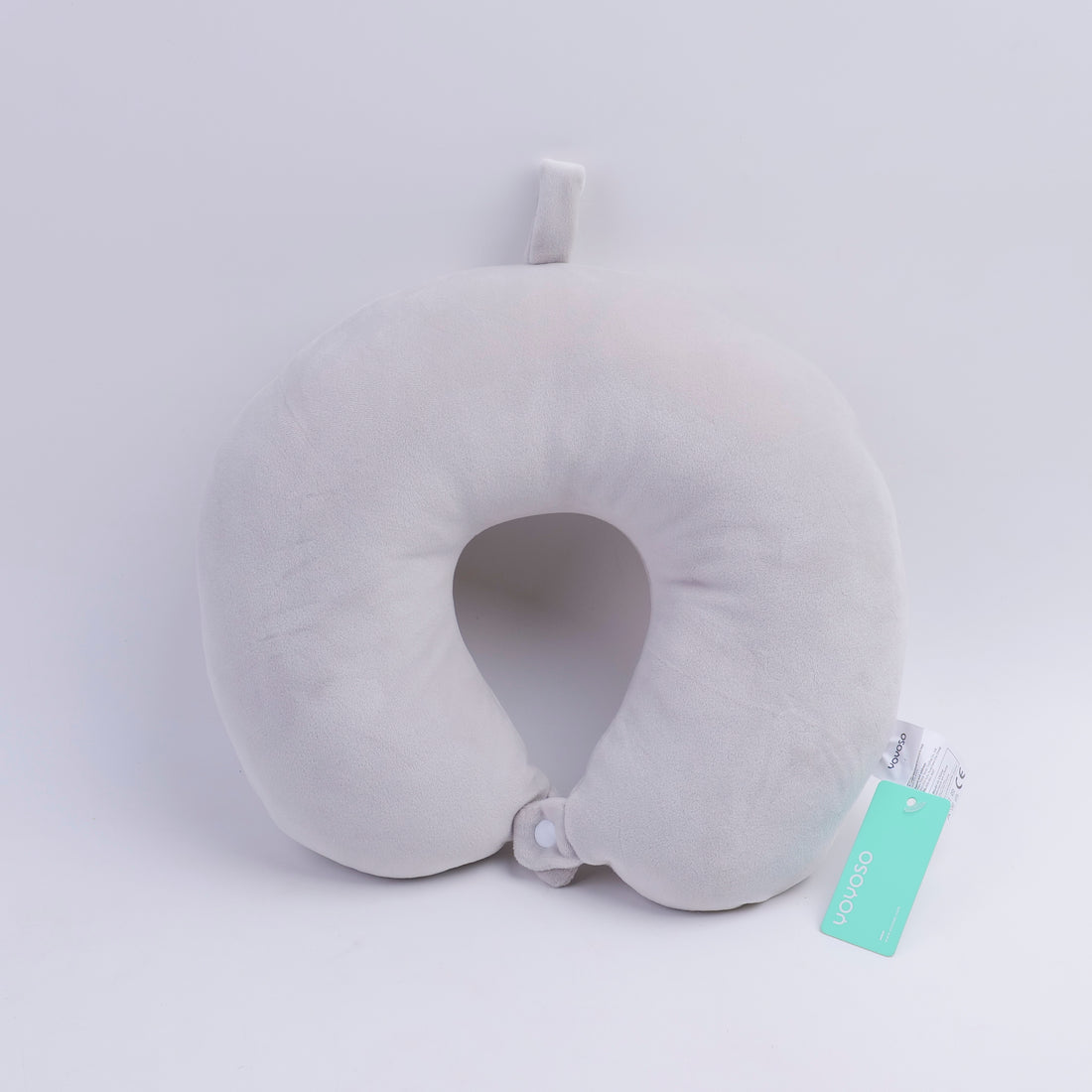 ALMOHADA EN U - GRIS