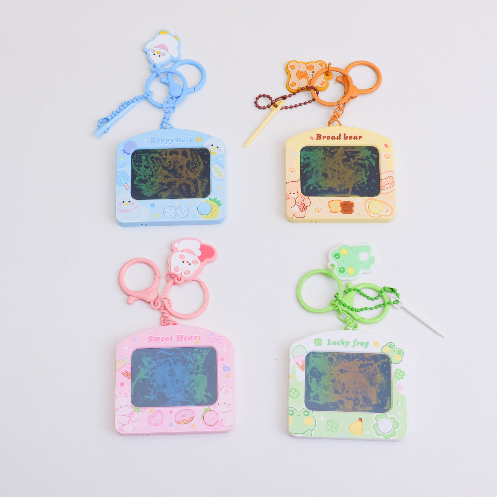 LLAVERO CON MINI TABLET LCD