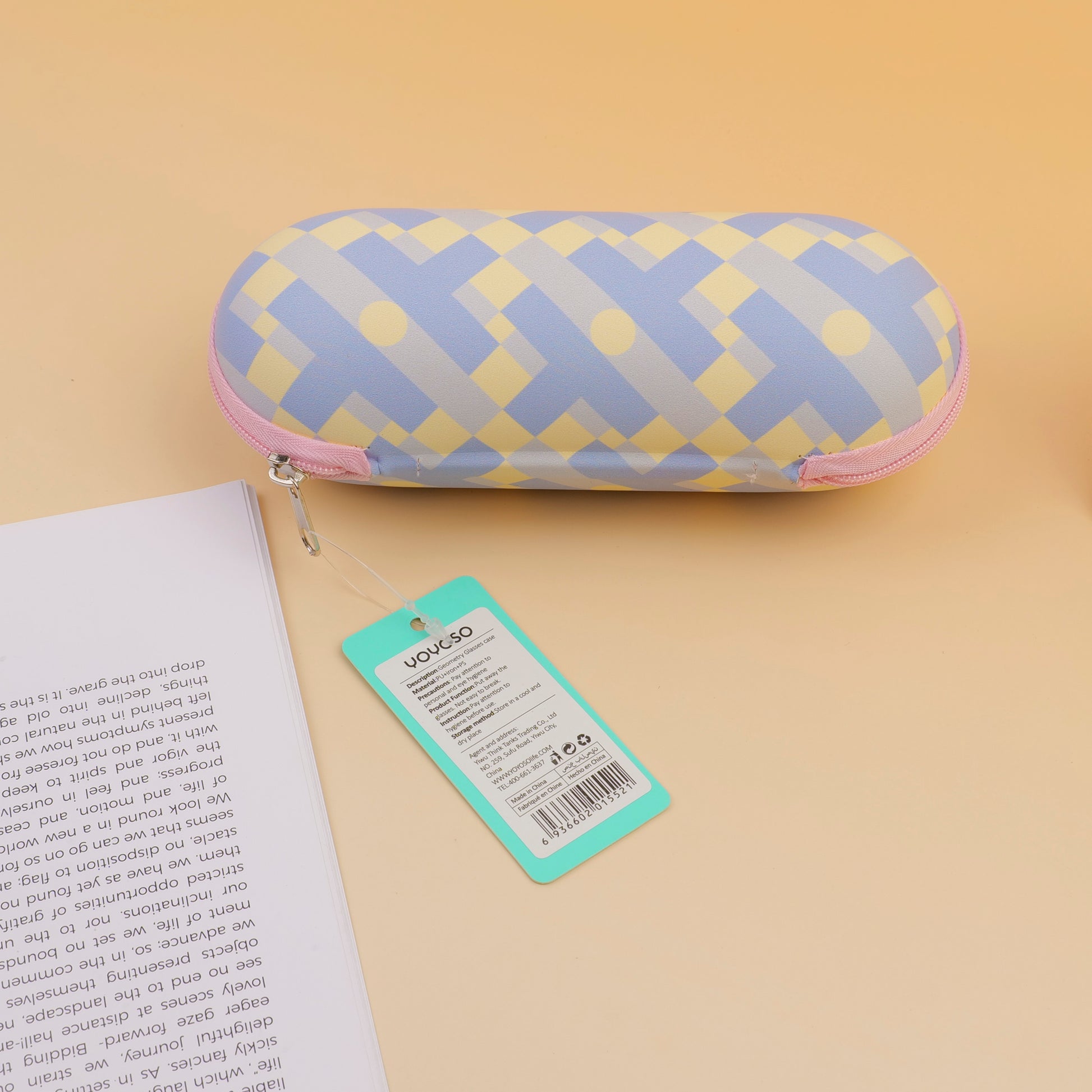 ESTUCHE DE GAFAS - GEOMETRICO