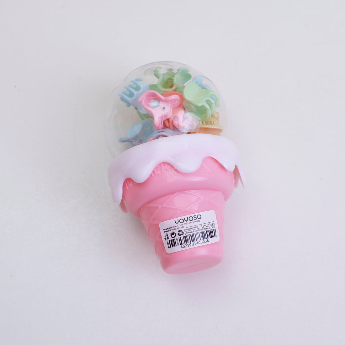 GANCHITOS EN CONO DE HELADO