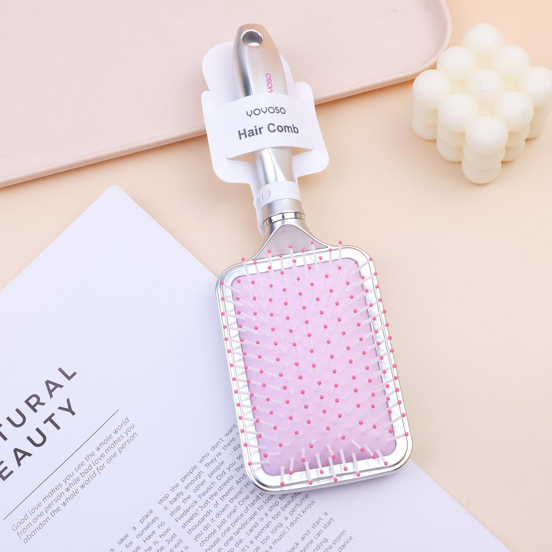 CEPILLO SUEÑOS GRANDE - PLATEADO