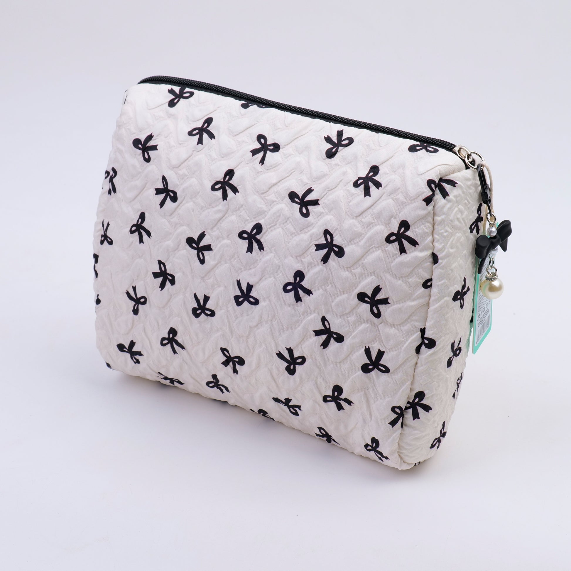 NECESER CON LAZOS MEDIANA CUADRADA- BLANCO