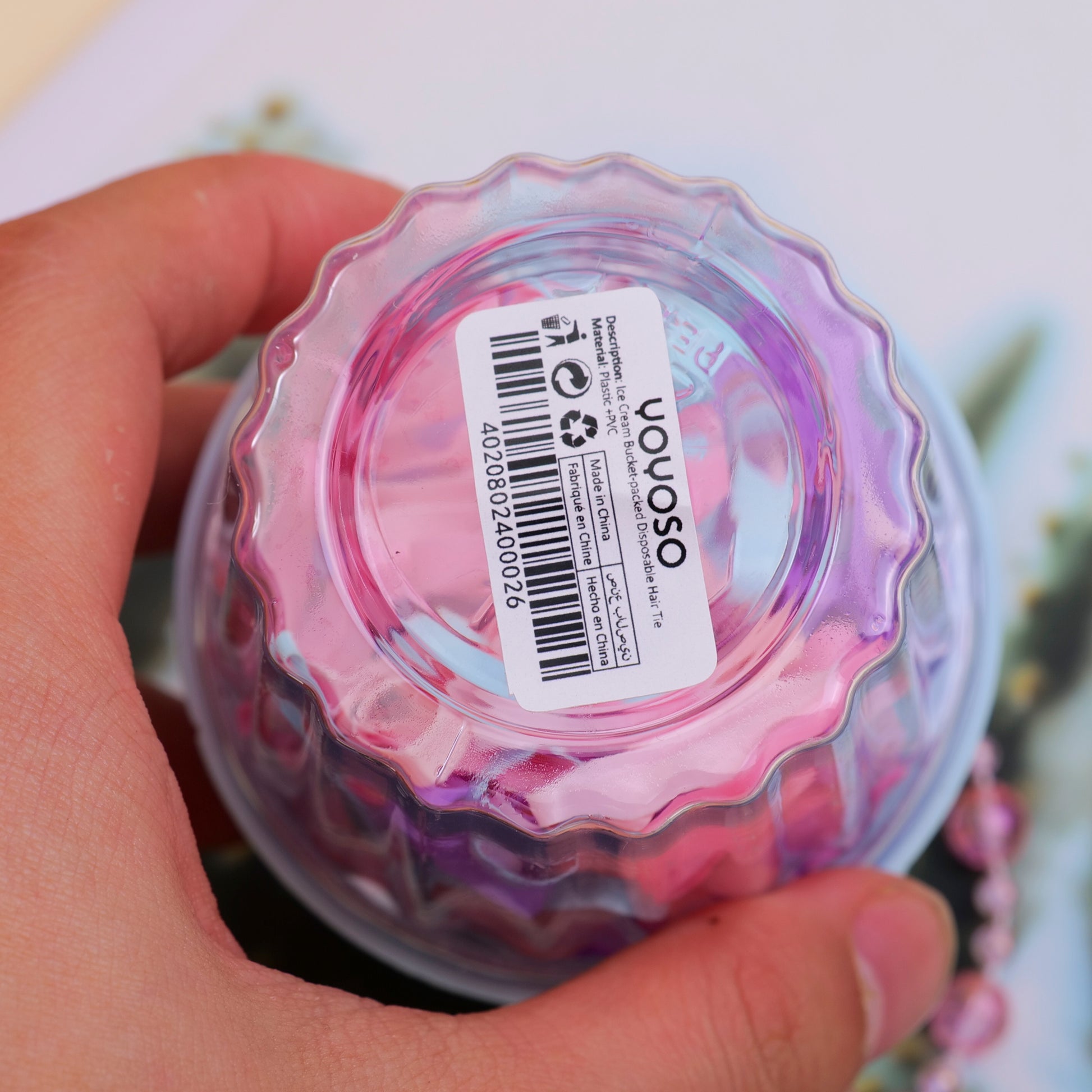 CAUCHITOS DESECHABLES -HELADO