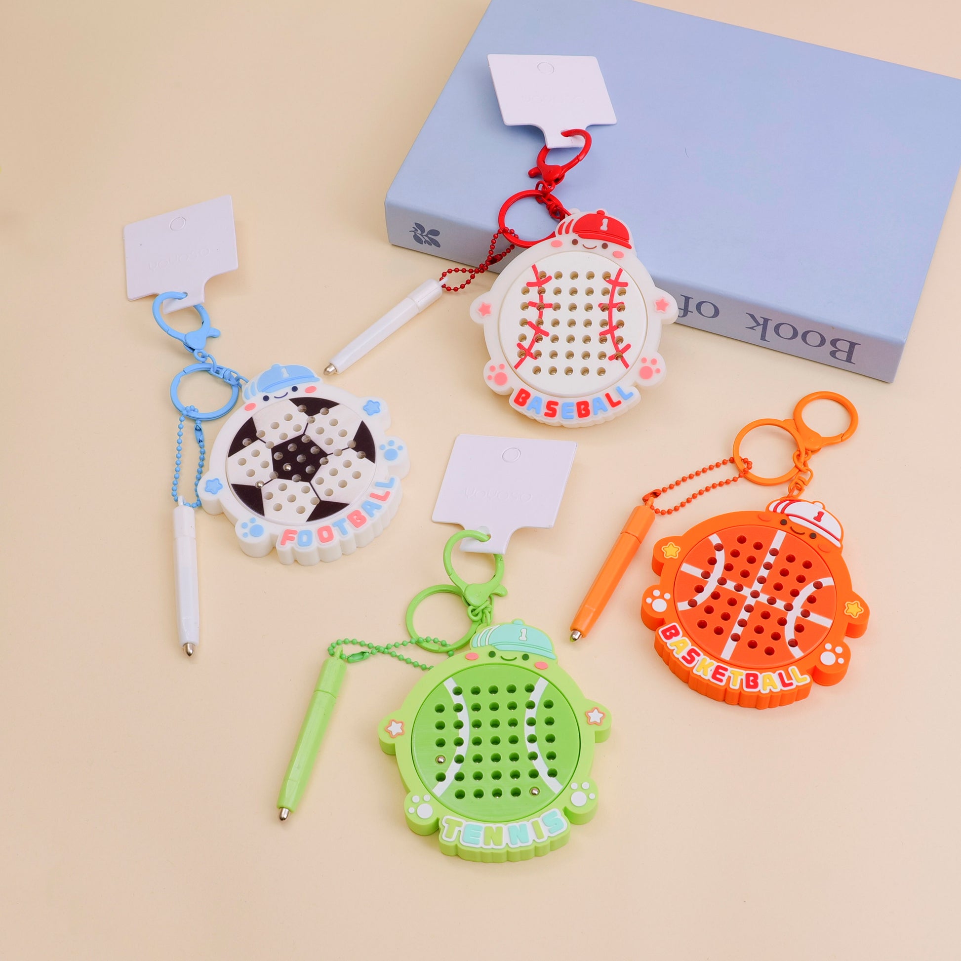 LLAVERO CON JUEGOS DE DEPORTE