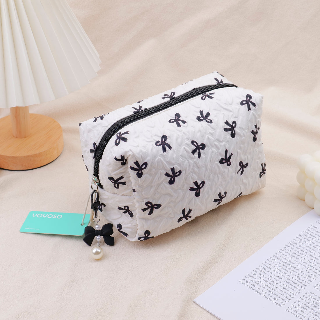 NECESER CON LAZOS MEDIANA - BLANCO