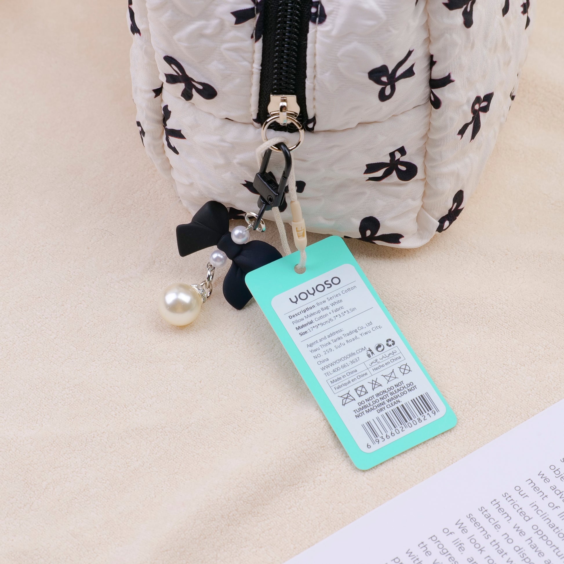 NECESER CON LAZOS MEDIANA - BLANCO