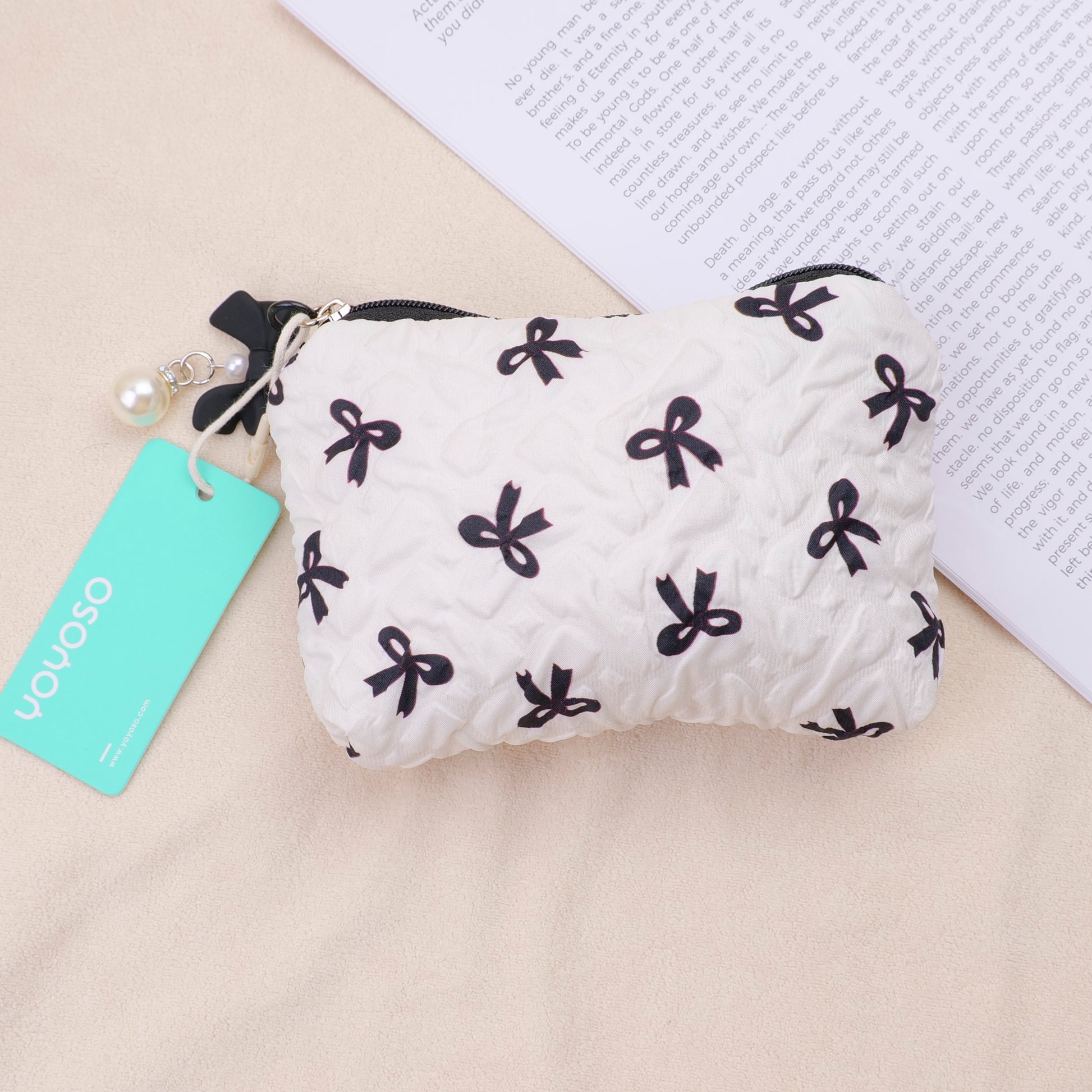 NECESER CON LAZOS PEQUEÑA - BLANCO