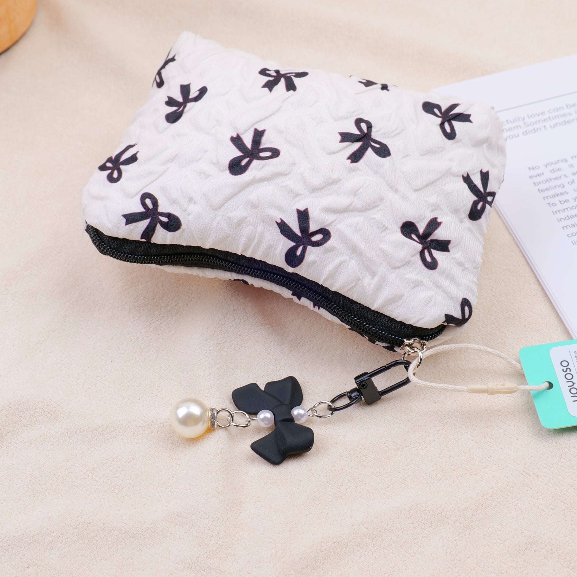 NECESER CON LAZOS PEQUEÑA - BLANCO