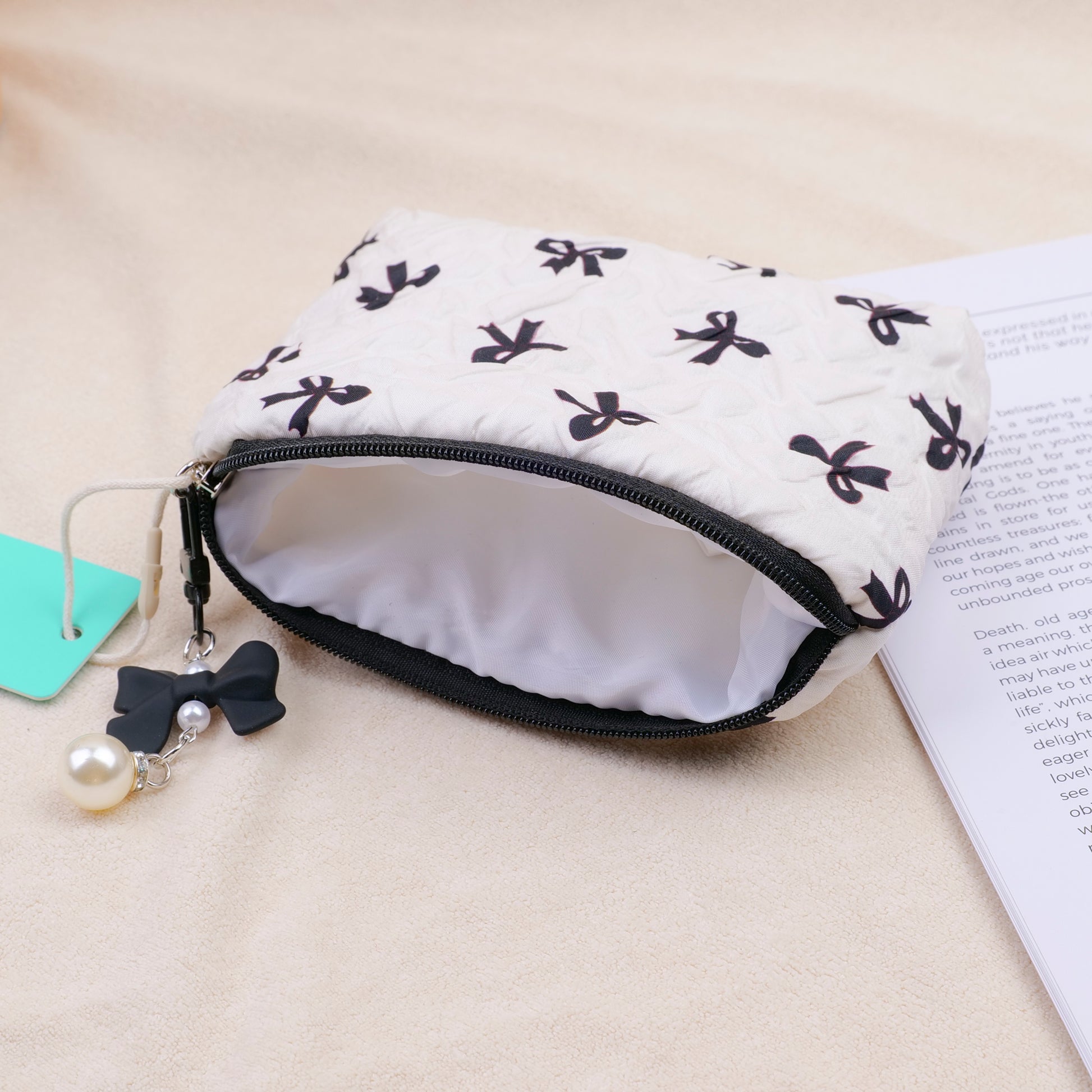 NECESER CON LAZOS PEQUEÑA - BLANCO