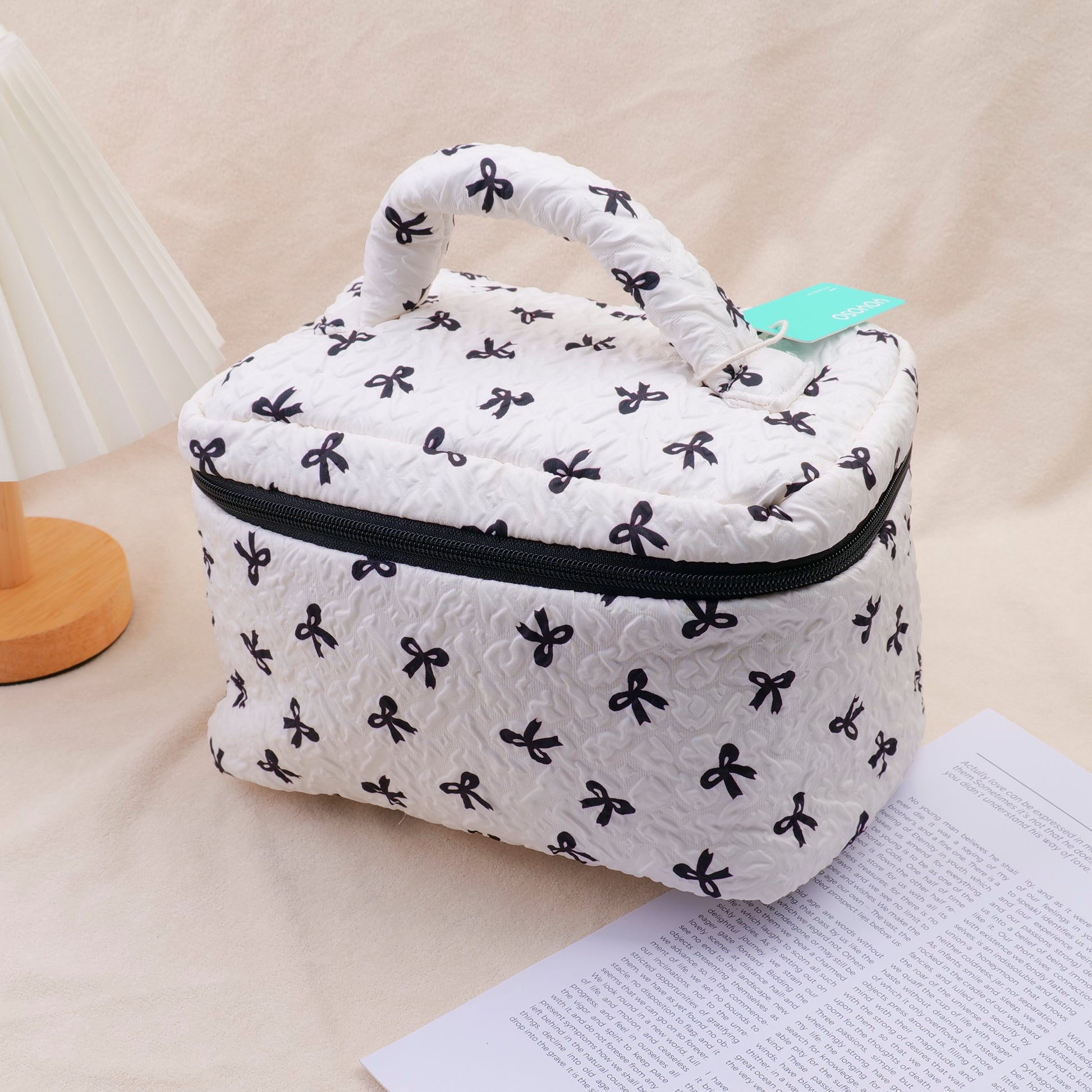 NECESER CON LAZOS GRANDE - BLANCO