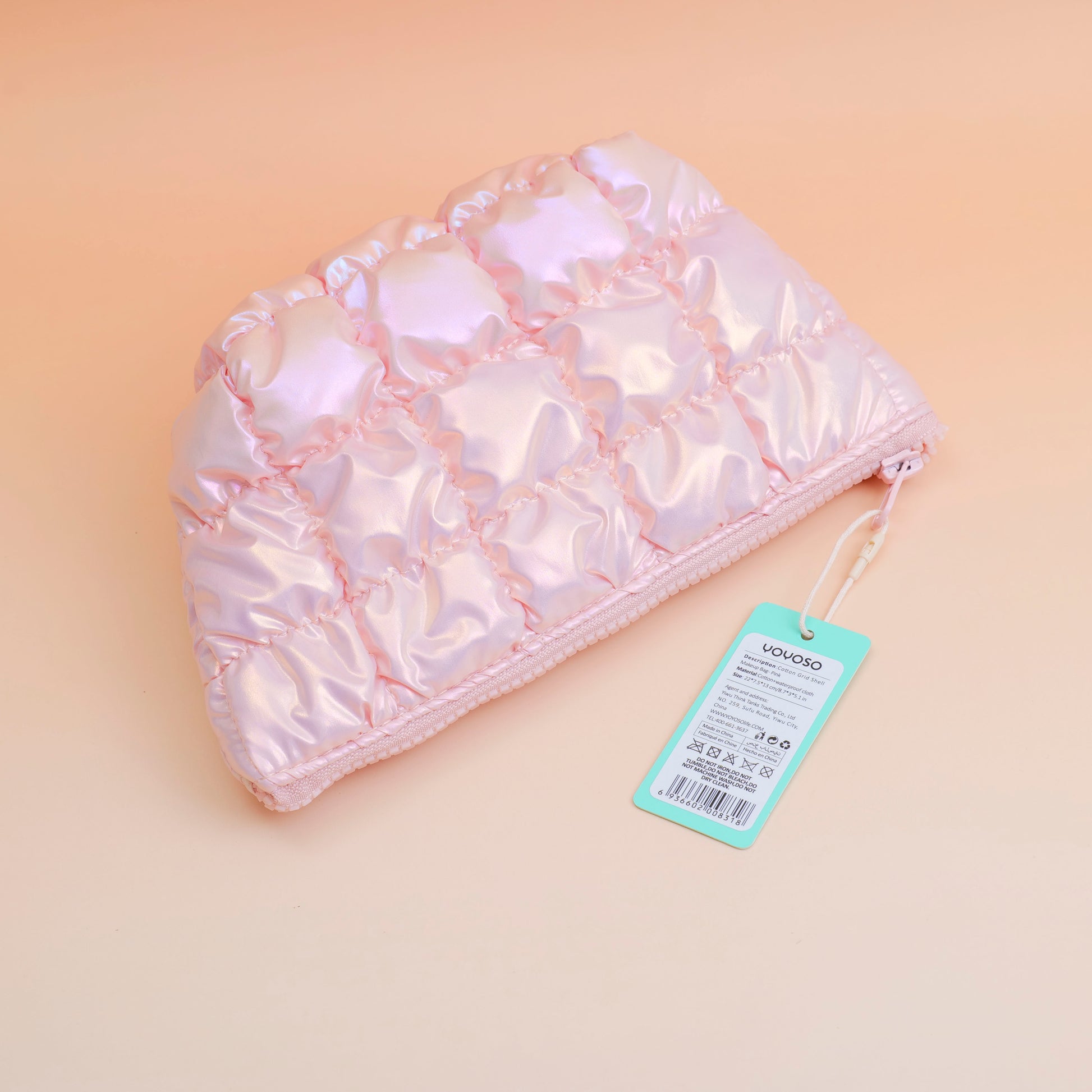 NECESER DE CUADROS ROSADO - MEDIANA