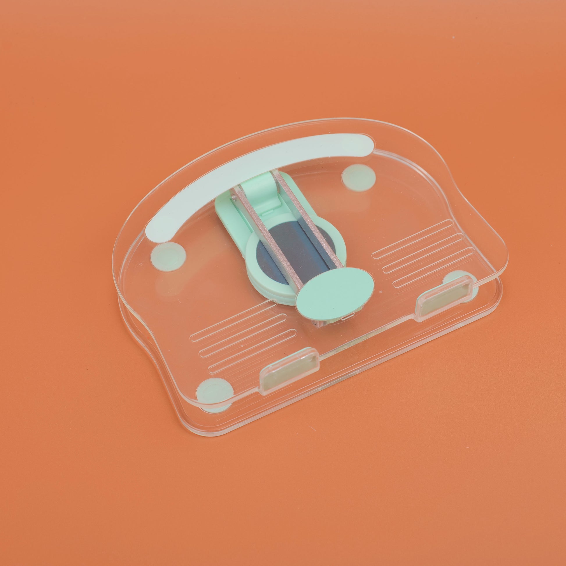 SOPORTE PARA IPAD TRANSPARENTE - VERDE