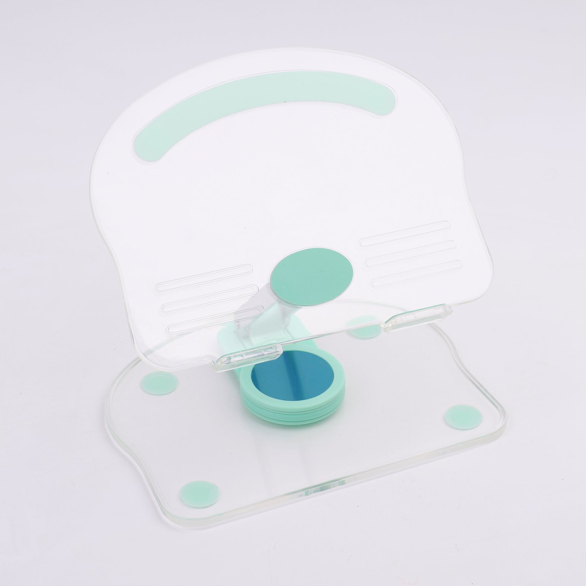 SOPORTE PARA IPAD TRANSPARENTE - VERDE