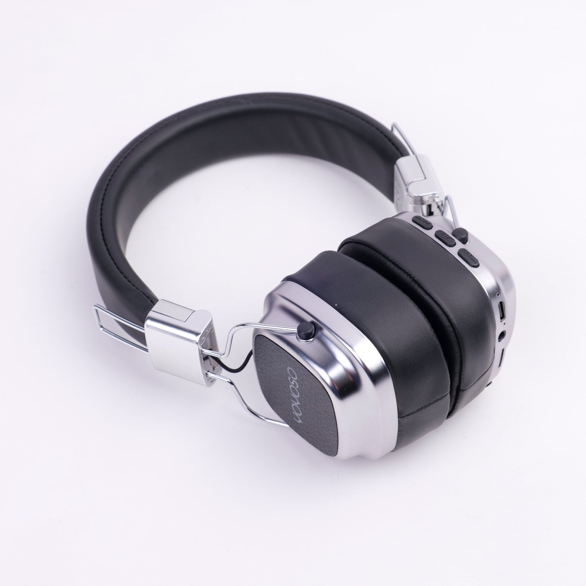 AUDIFONOS BLUETOOTH RETRO - NEGROS