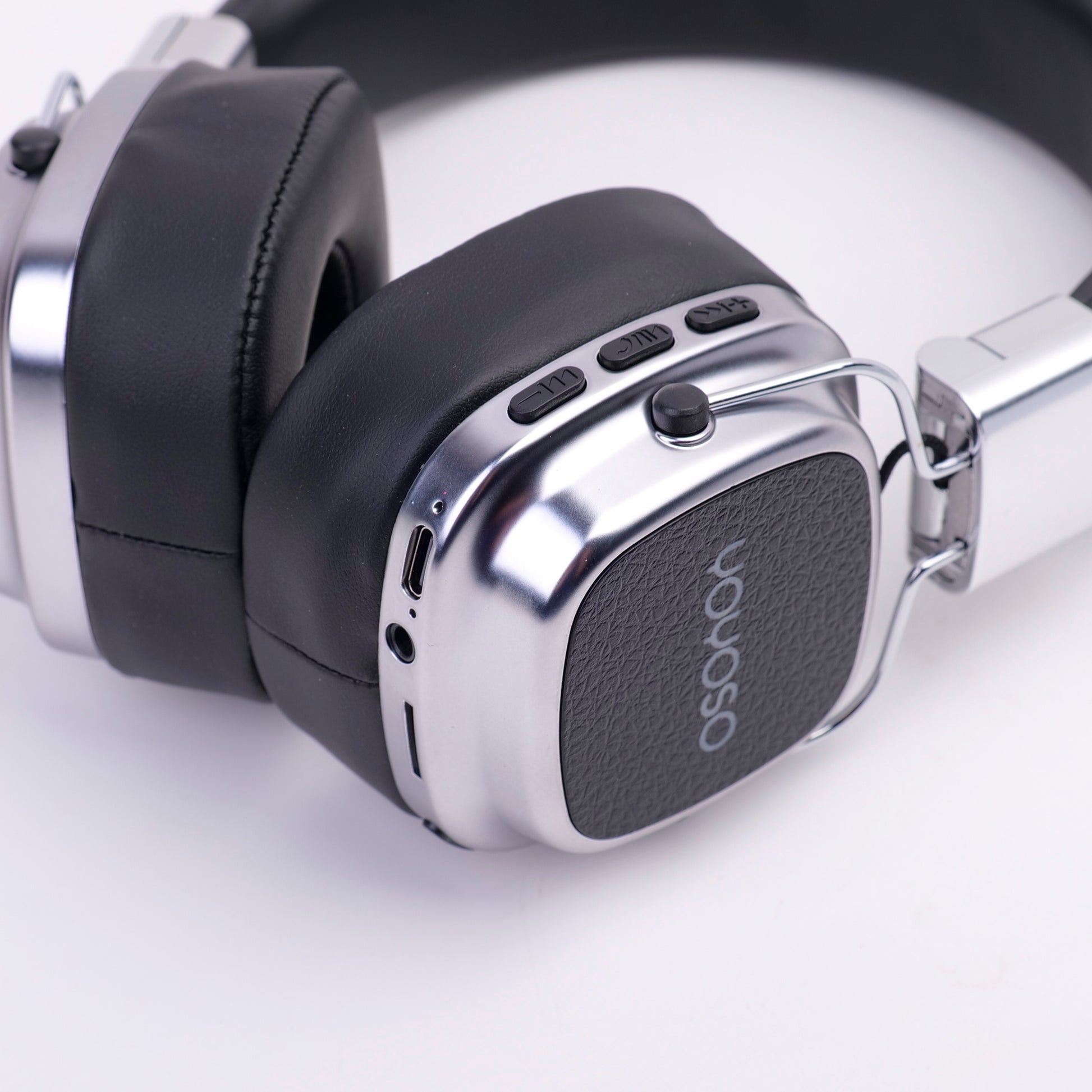 AUDIFONOS BLUETOOTH RETRO - NEGROS