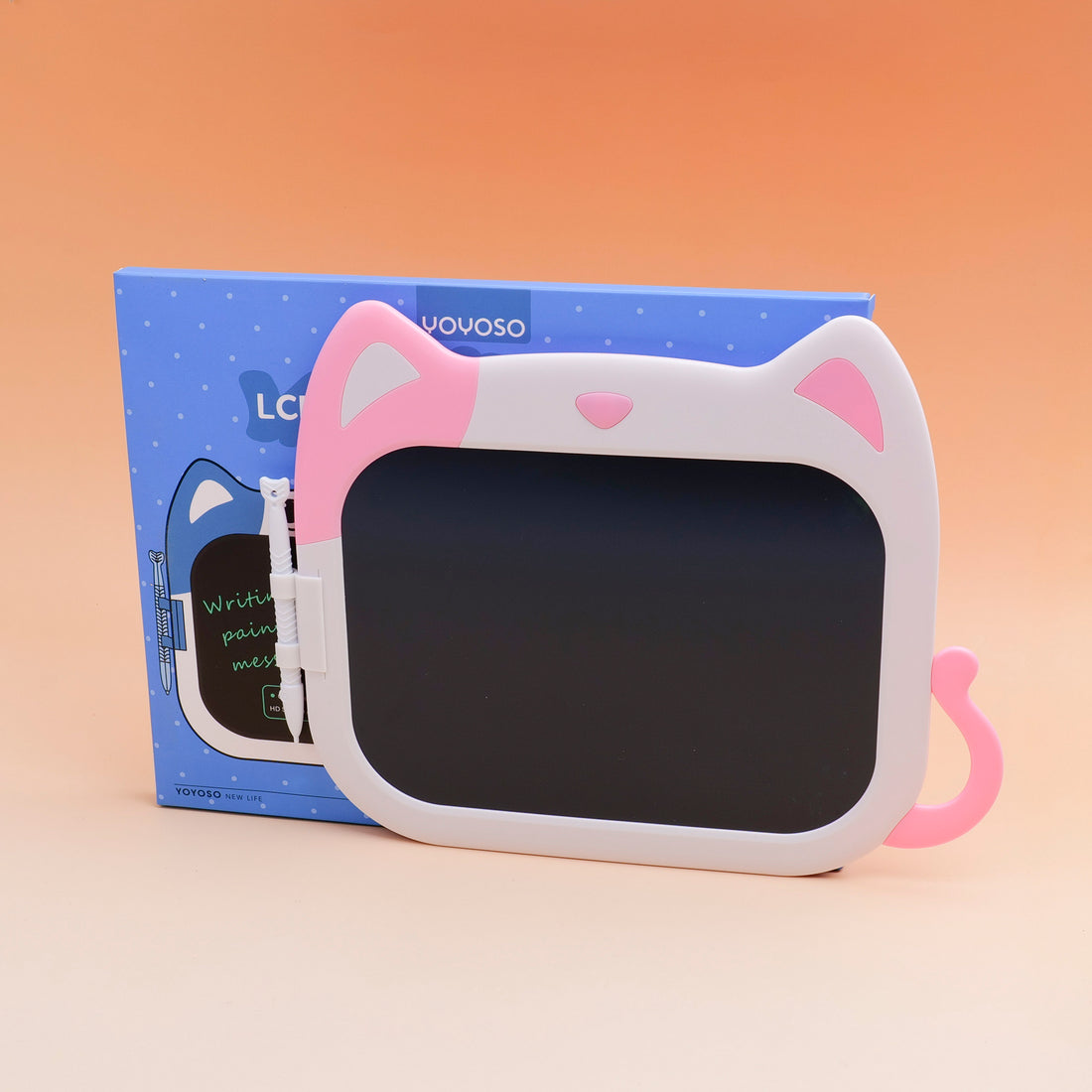 TABLET LCD - GATO - 10 IN - ROSADA