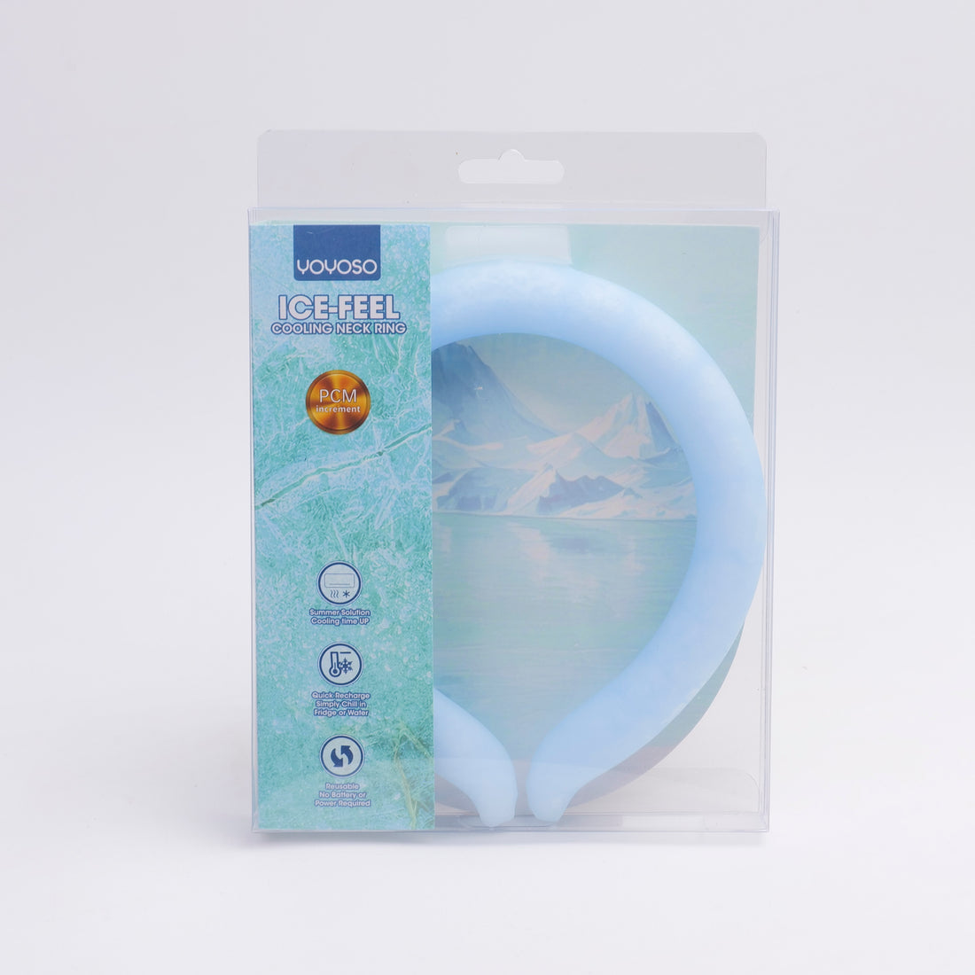 BOLSA DE HIELO PARA EL CUELLO AZUL - L