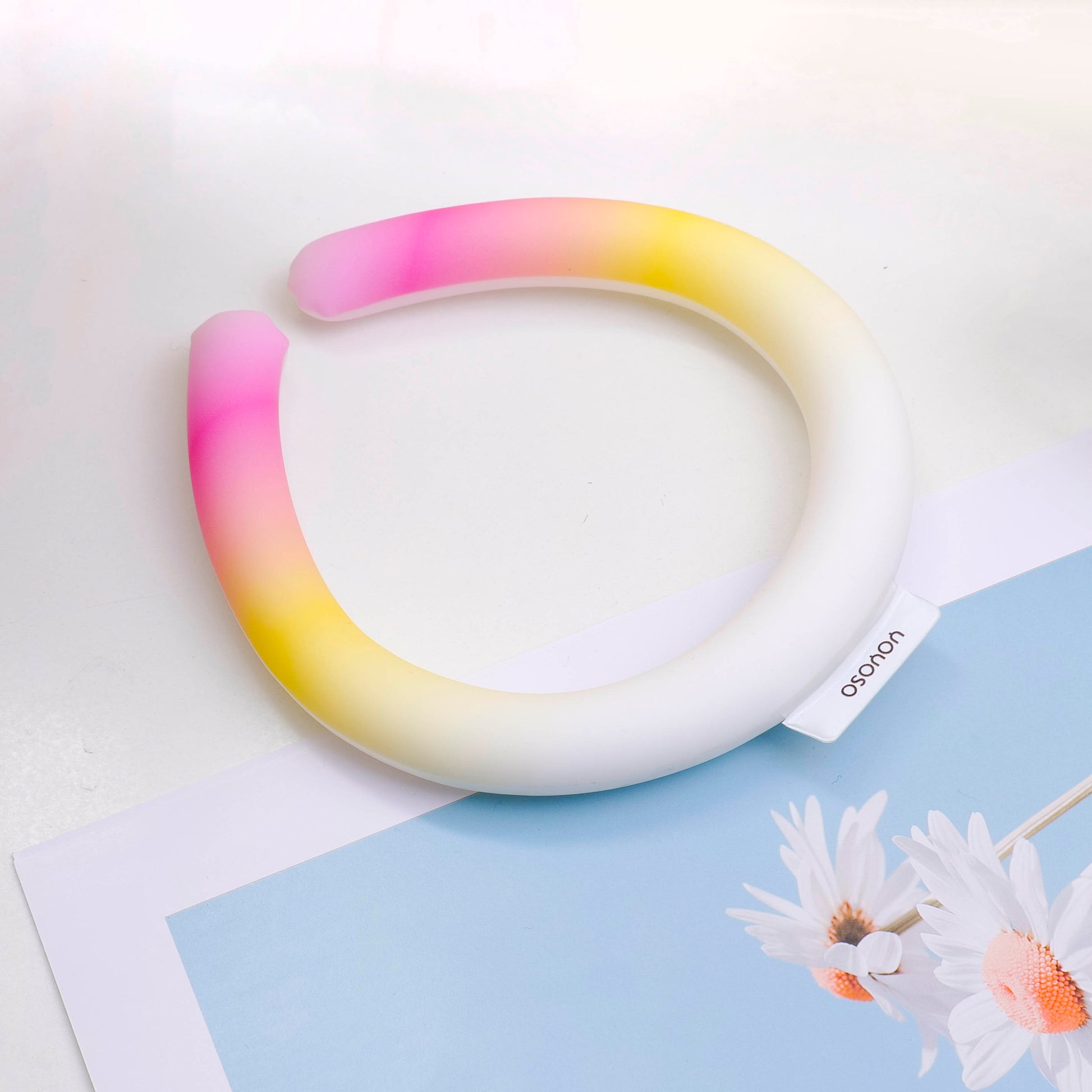 BOLSA DE HIELO PARA EL CUELLO ROSADA - M