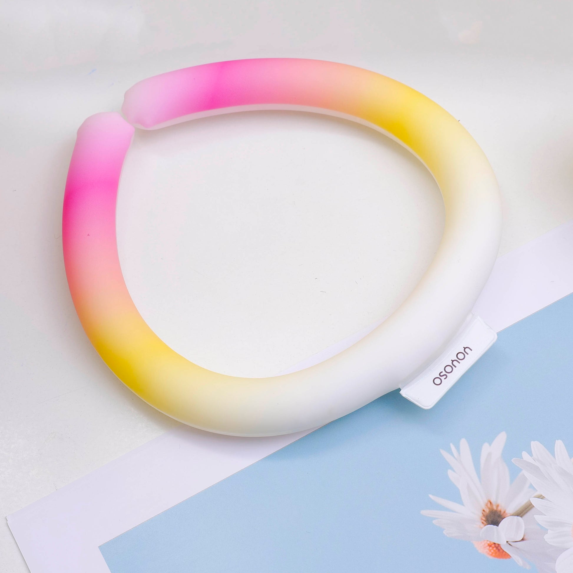 BOLSA DE HIELO PARA EL CUELLO ROSADA - L