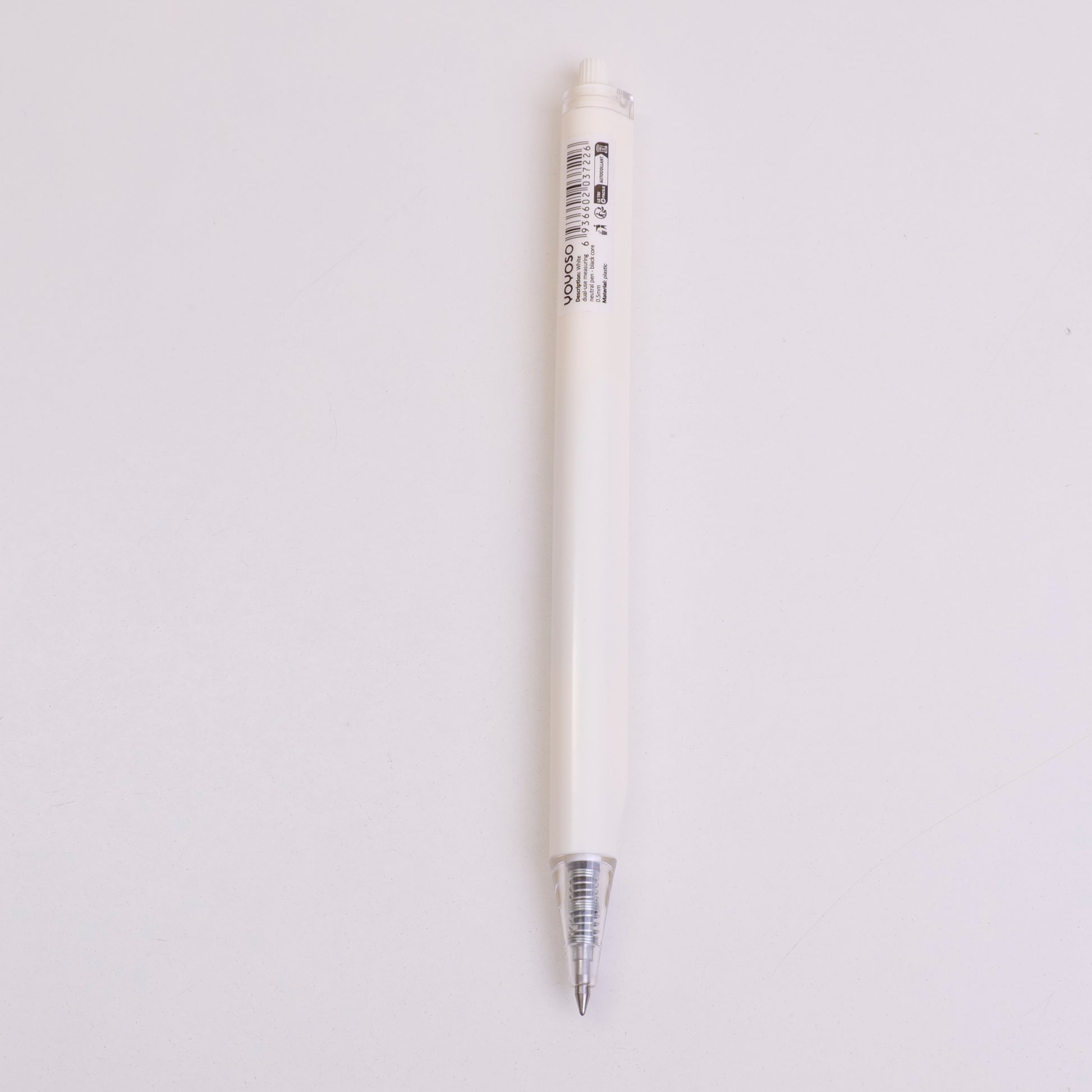 BOLIGRAFO BLANCO - 0.5MM