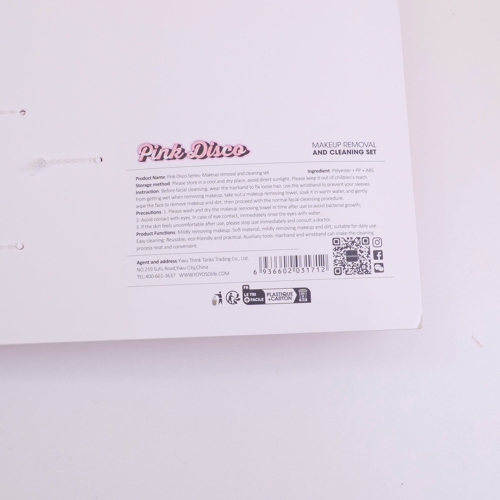 SET PARA LIMPIEZA FACIAL