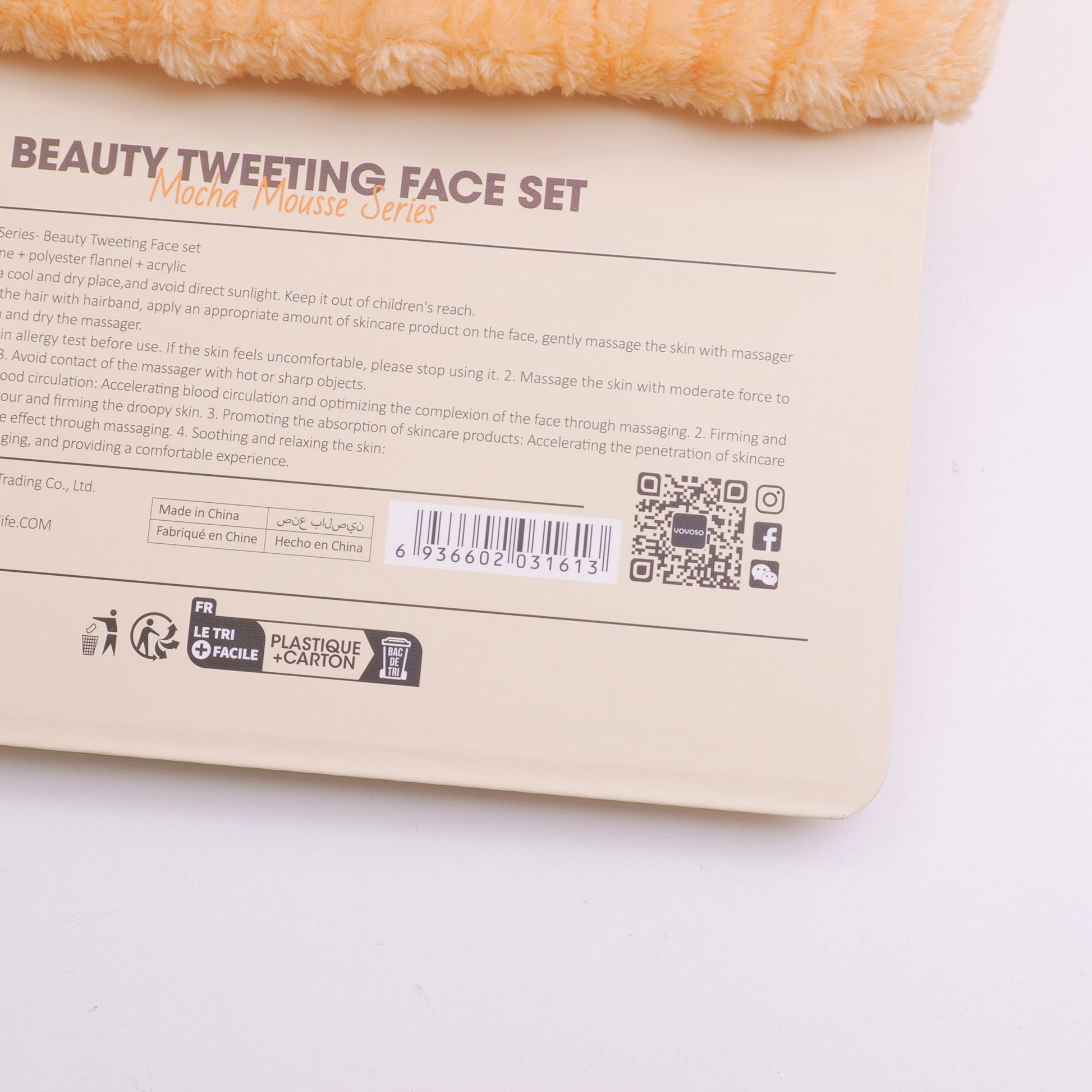 SET DE BELLEZA - DIADEMA Y ROLLER