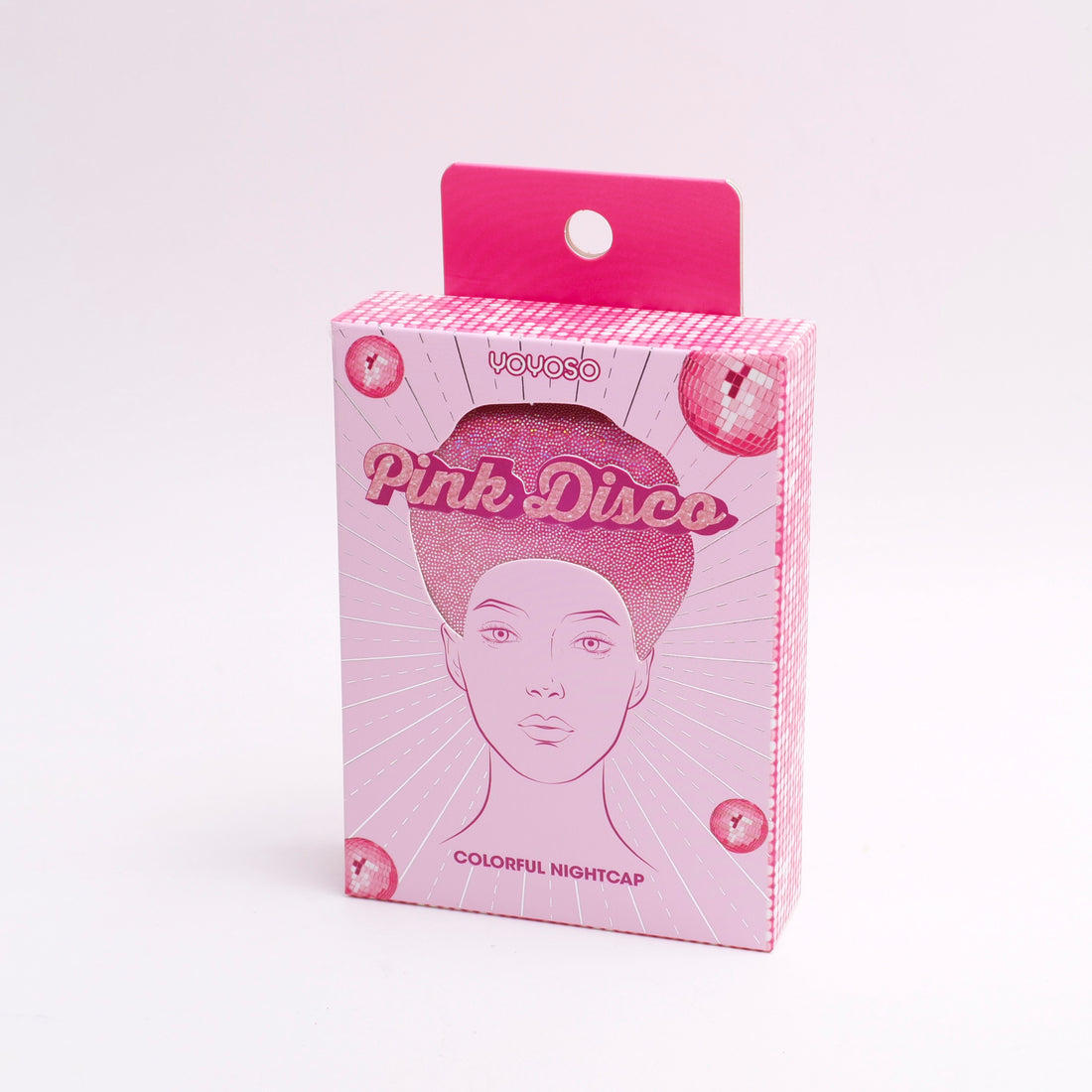 GORRO PARA DORMIR - ROSADO