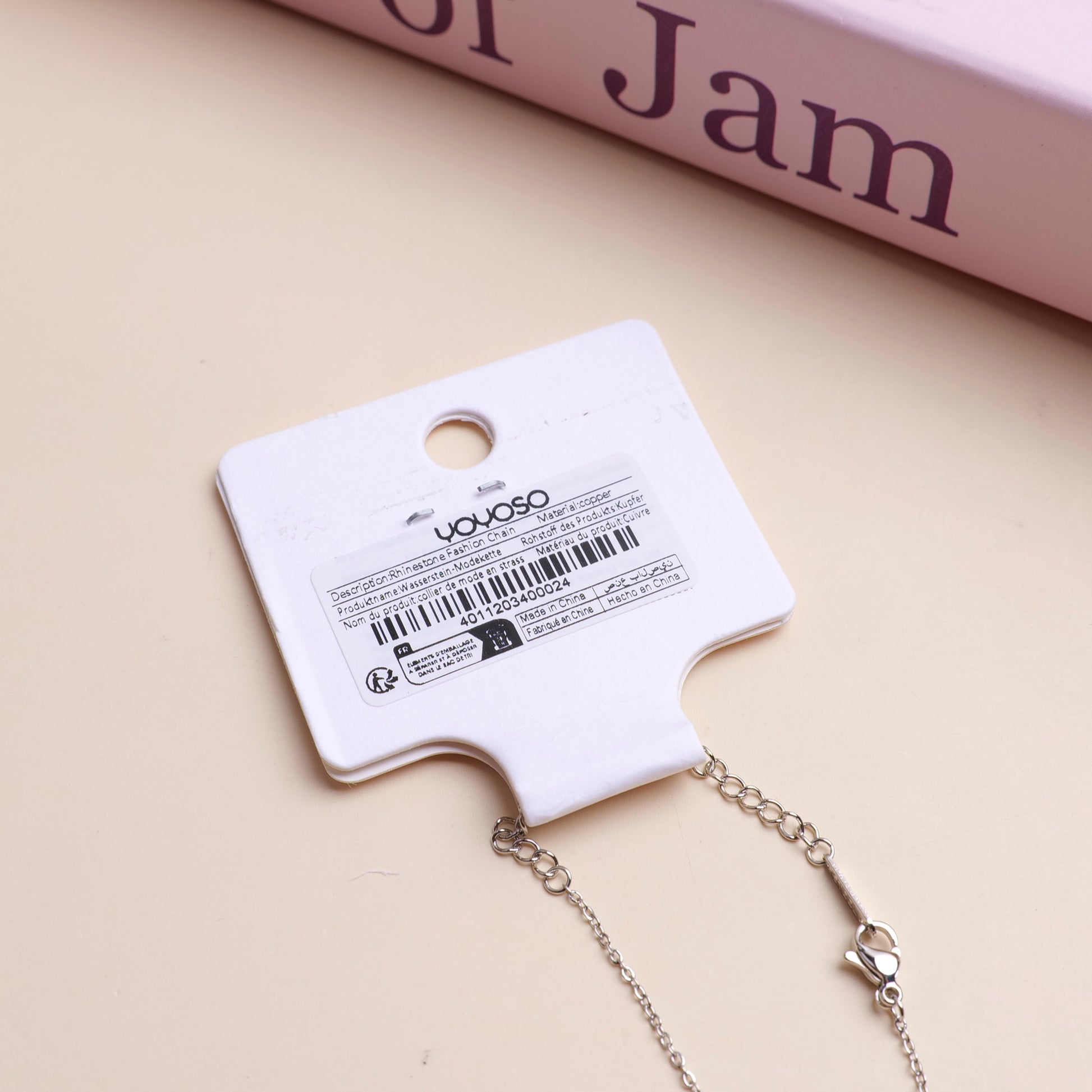 CADENA PLATEADA - REDONDO