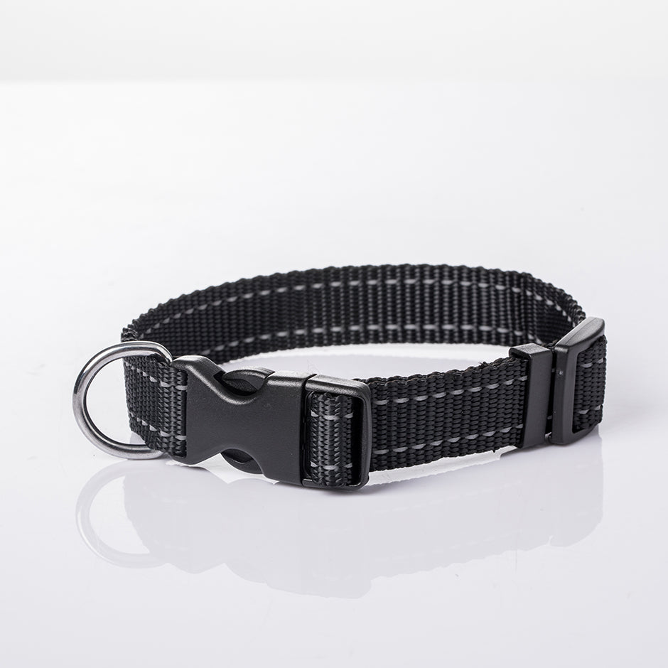 COLLAR PARA MASCOTAS PEQUEÑO- NEGRO
