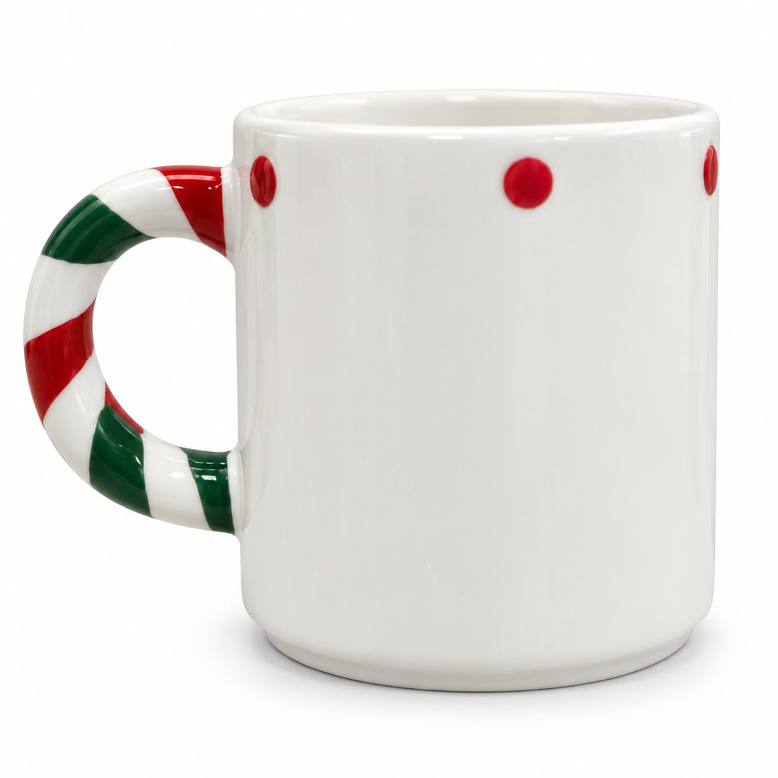 Taza Navideña Corazón Candy 370 Ml Yoyoso