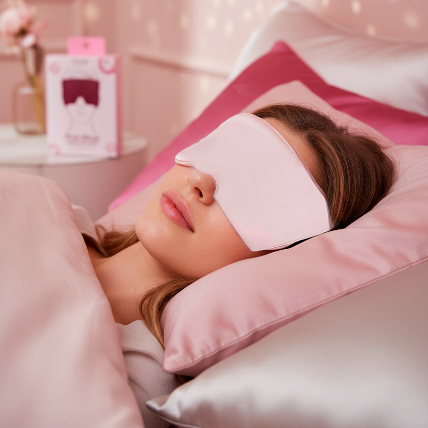 Pink Disco Antifaz de Descanso de Yoyoso