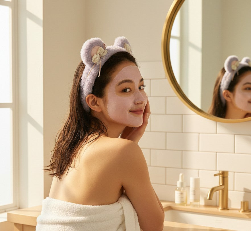 Banda Elástica para Skincare y Maquillaje Estilo Kawaii Yoyoso