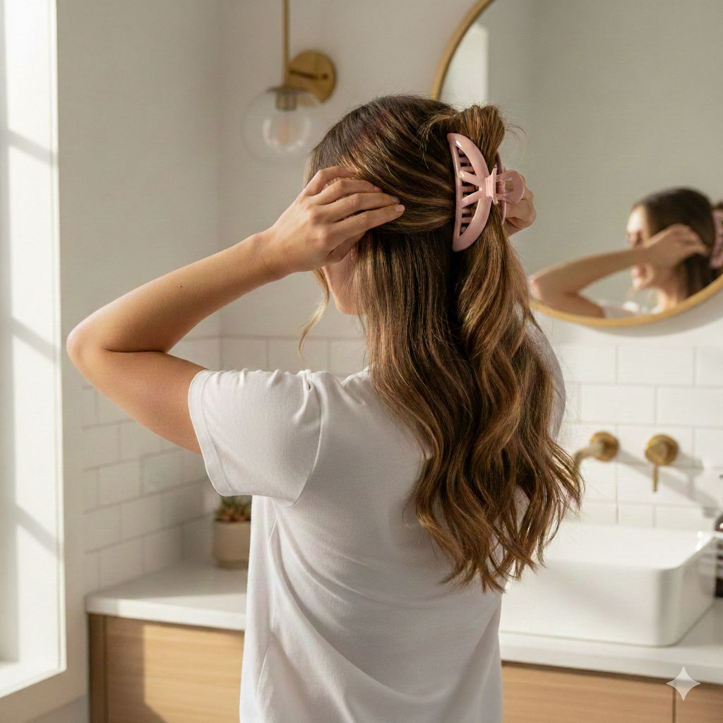 Pinza para el Cabello Grande Arco Ergonómico Yoyoso