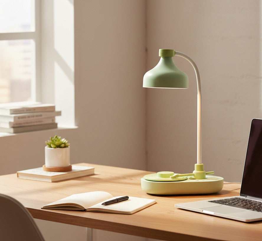 Lámpara de Escritorio LED Recargable Verde Yoyoso