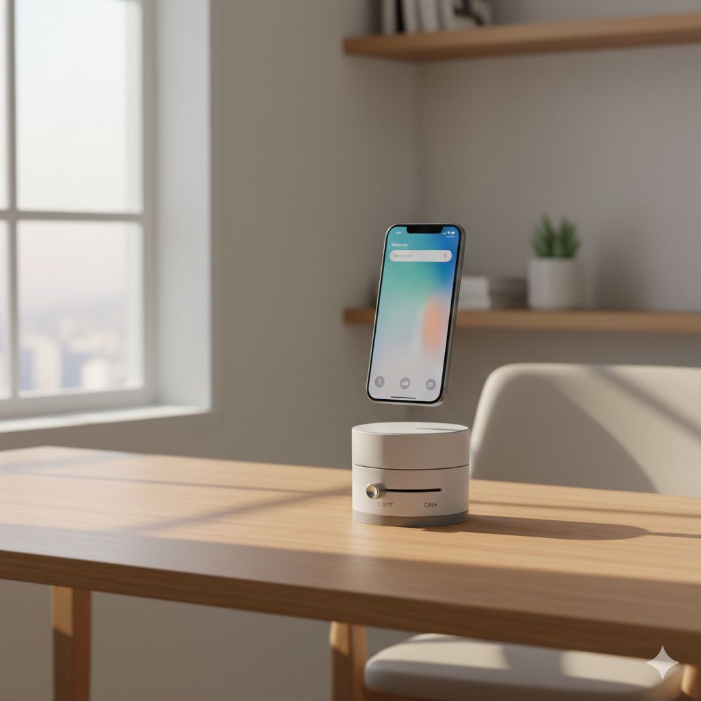 Soporte Magnético de Vacío Para Celulares Yoyoso