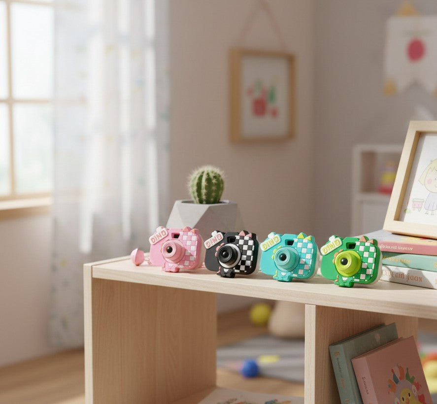 Llavero Proyector Cámara Dino Kawaii Yoyoso