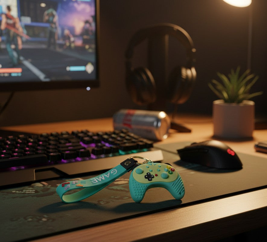 Llavero Gamer Control de Videojuegos Retro Yoyoso