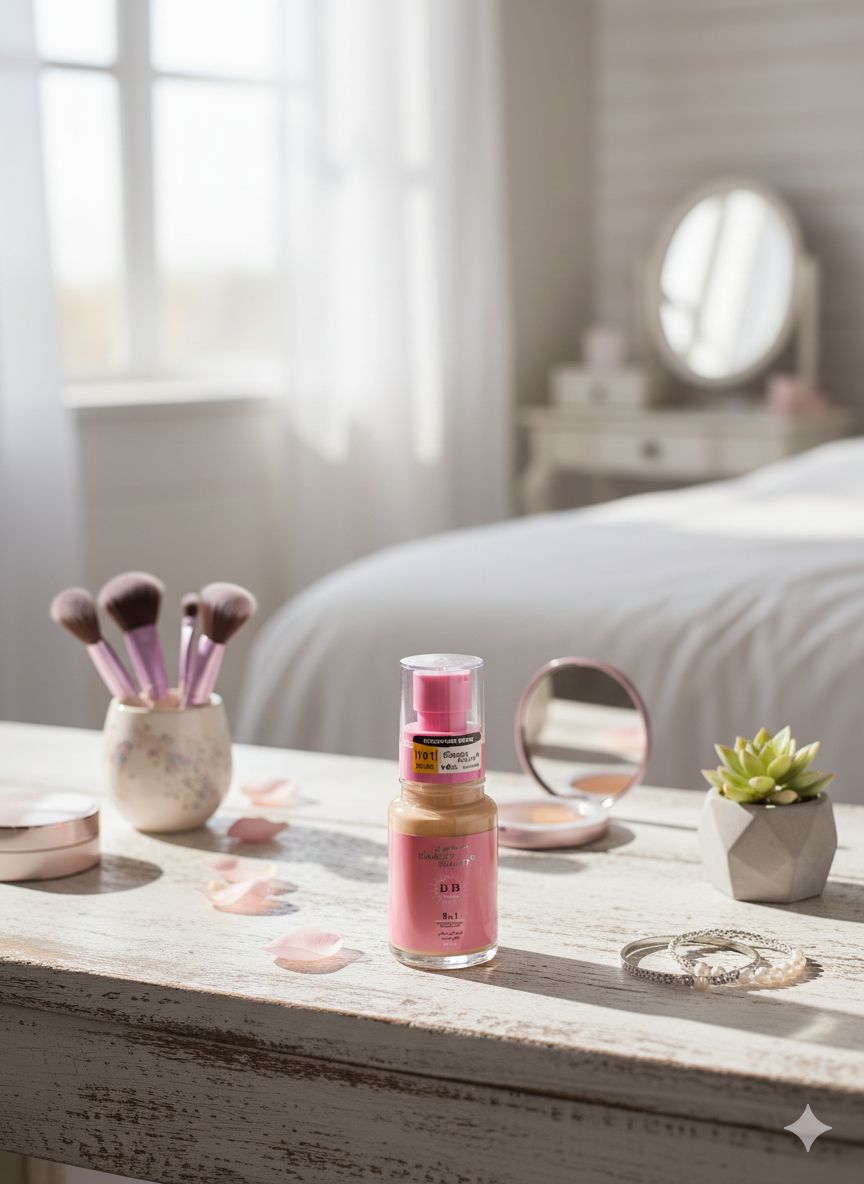 BB Cream 9 en 1 Diamond Beauty con SPF 45 Yoyoso