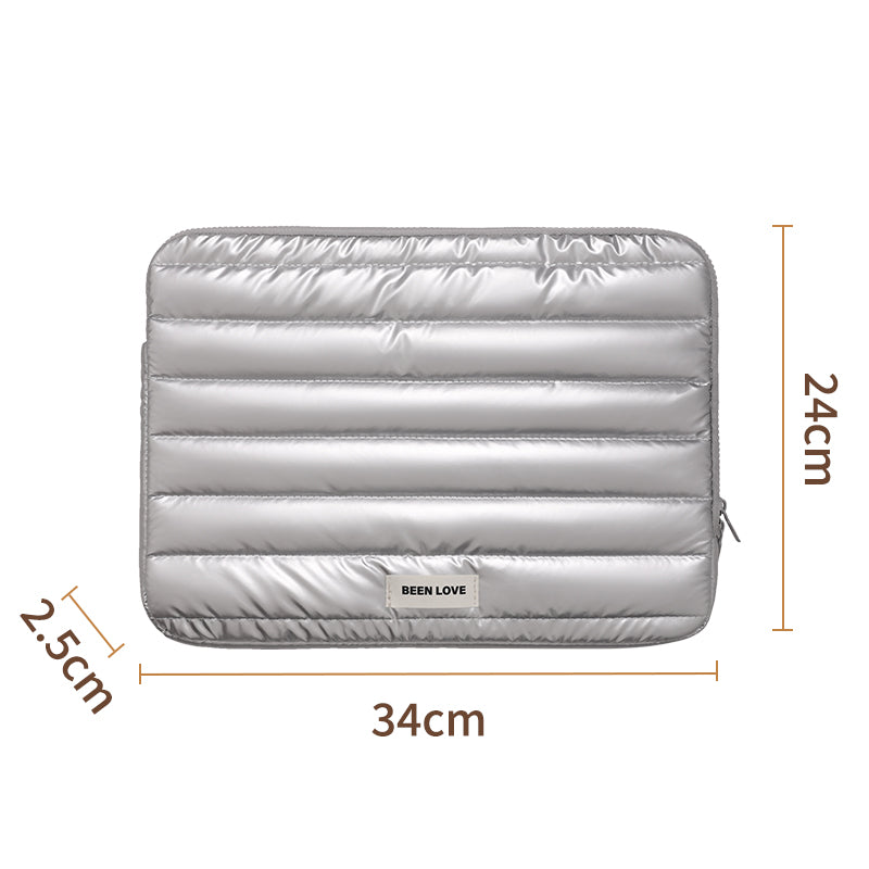 MALETIN PARA EL PORTATIL - PLATEADO